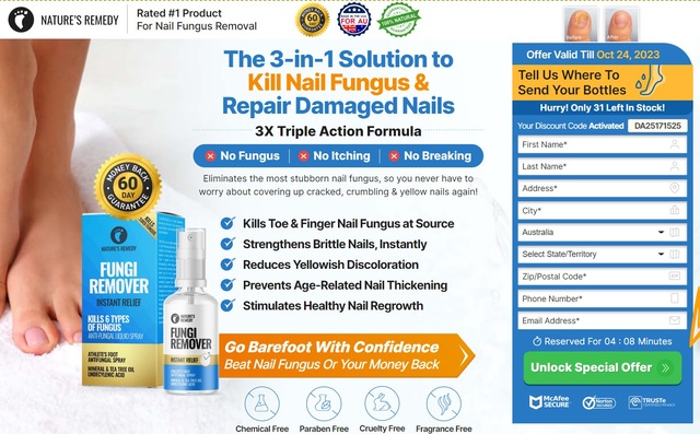 Natures-Remedy-Fungi-Remover-AU-NZ Nature's Remedy Nail Fungi Remover AU, NZ (Australia) Reviews [Updated 2023]