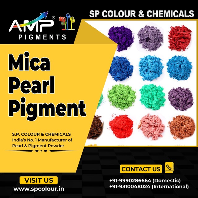 Mica Pearl Pigment Picture Box