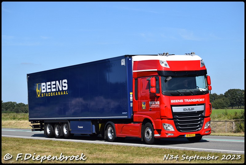 15-BDS-3 DAF 106 Beens-BorderMaker - Rijdende autos 2023