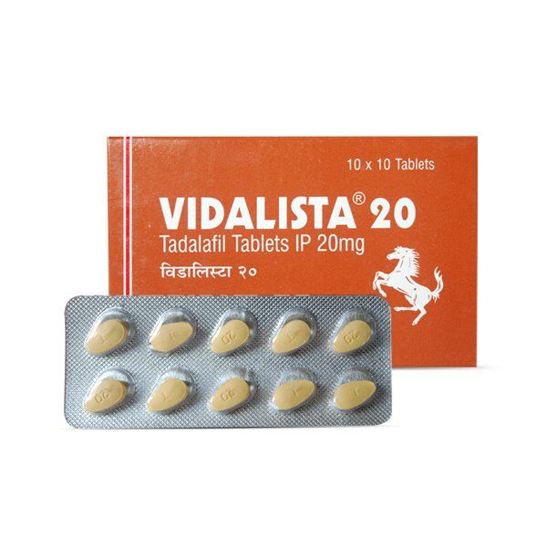 Vidalista 20mg (Tadalafil) medzshopee