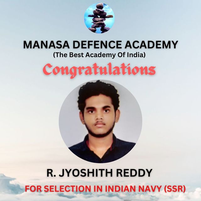 Congratulation JYOSHITH REDDY for selection in Ind Picture Box