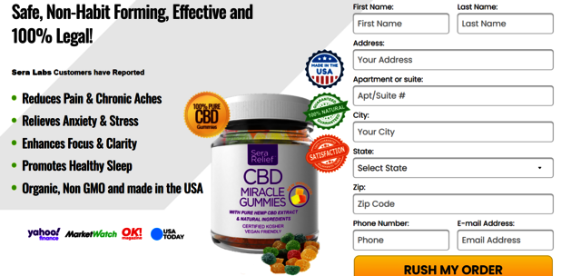 gmo Sera Labs CBD Gummies USA Know Benefits & Offer Cost