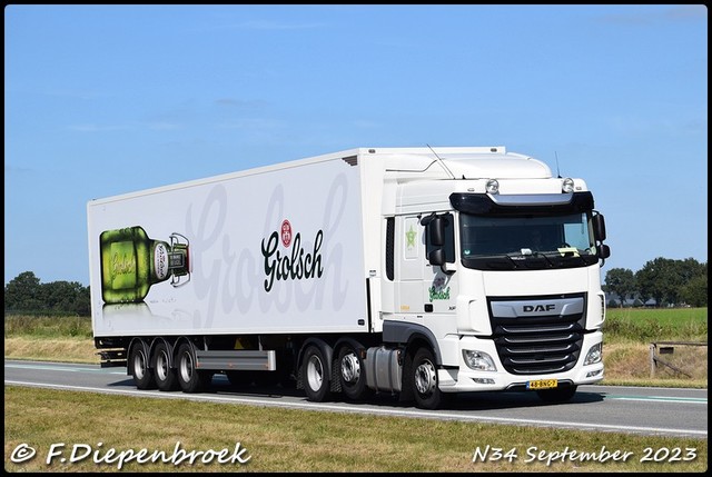 48-BNG-7 DAF 106 Bolk Grolsch-BorderMaker Rijdende autos 2023