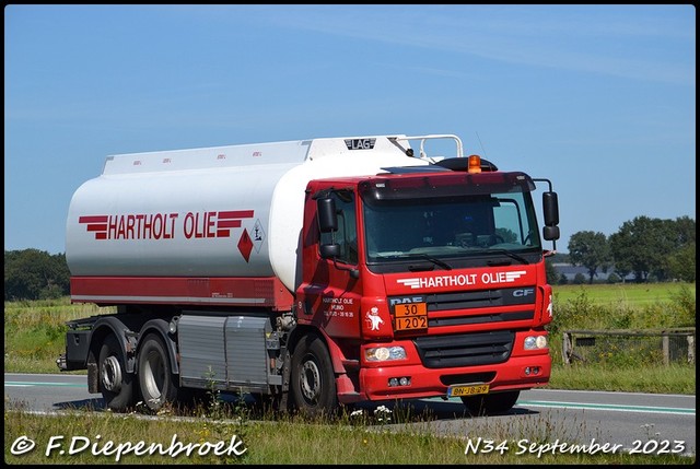 BN-JB-29 DAF CF Hartholt Olie-BorderMaker Rijdende autos 2023