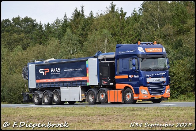 63-BJD-8 DAF 106 Paas-BorderMaker Rijdende autos 2023