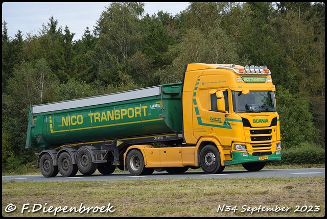 91-BLB-4 Scania R450 Nico Transport-BorderMaker Rijdende autos 2023