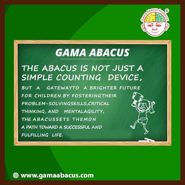 Gama abacus is the leading online abacus training  Gama abacus