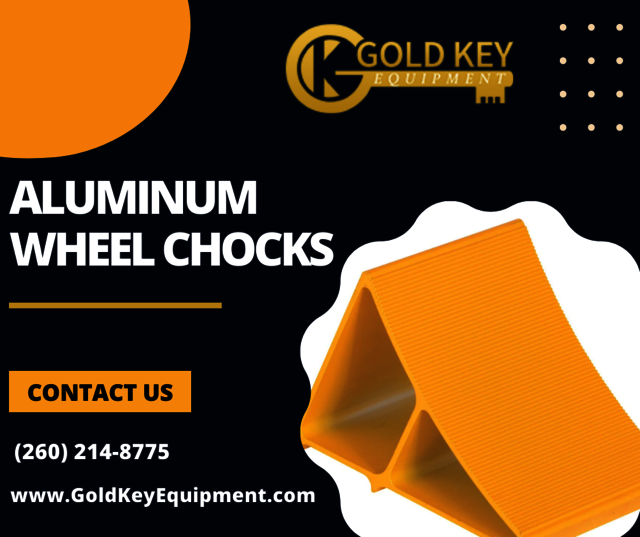 Aluminum Wheel Chocks (1) Commercial & Industrial Equipment Supplier