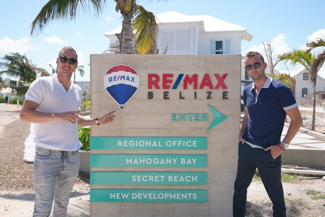 Dustin-Rennie-Will-Mitchell-REMAX-Belize-Office-sc RE/MAX Belize