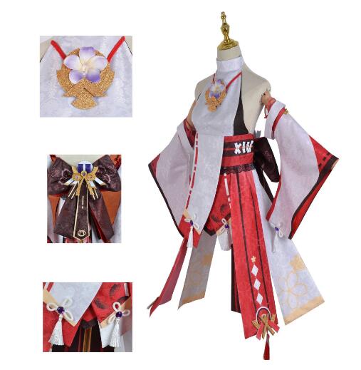 Yae Miko Cosplay, Yae Miko Outfit for Cosplay Auth Yae Miko Cosplay