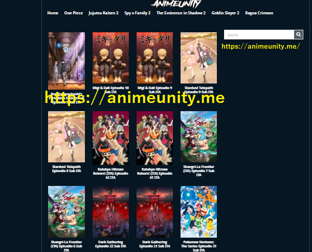 AnimeUnity Animeunity