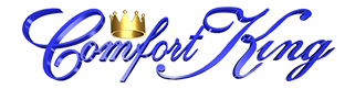 ComfortKing 3D logo whiteshadow1 Comfort King Mattress Factory - Fargo