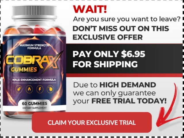CobraX Gummies CobraX Gummies