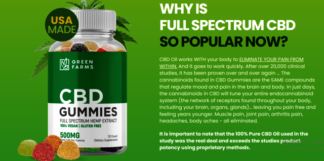 gum Green Farms CBD Gummies USA Ingredients, Official Website & Reviews [2024]