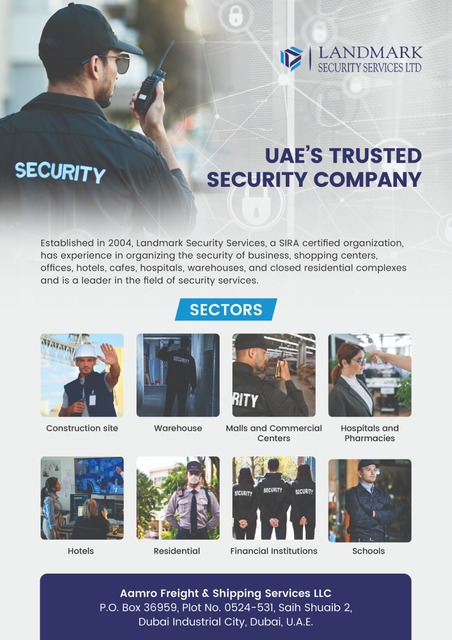 Security Guards Services Land mark security
