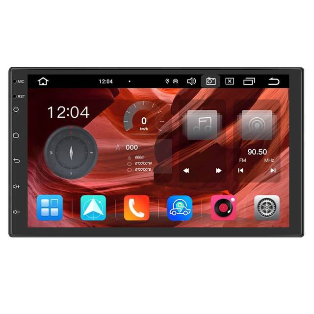 Universelles Autoradio Android 2 DIN â€“ CarPlay Produkt von skaraudio