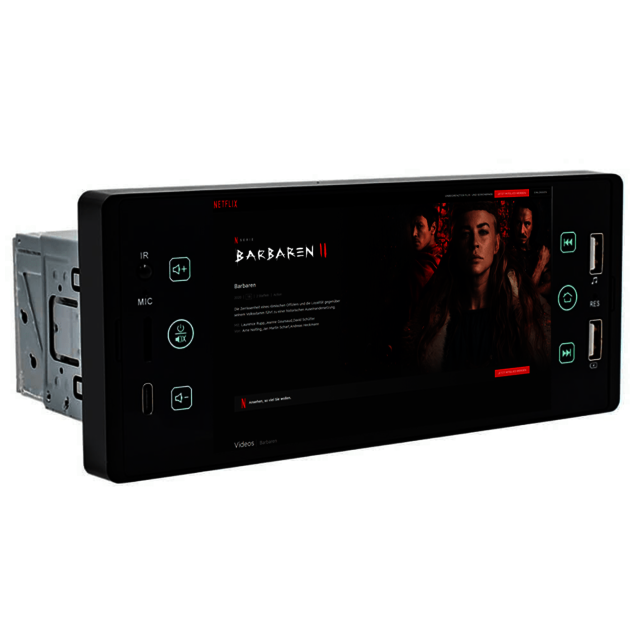 Universelles Autoradio 1 DIN Mirrorlink Produkt von skaraudio