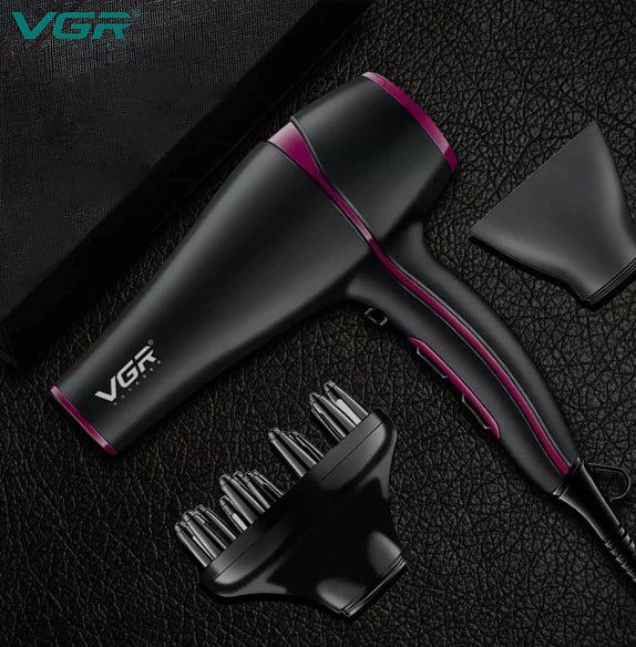 VGRV-402HairDryer VGR V-402 Hair Dryer For Women, Black