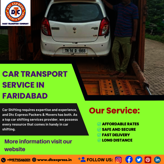Car Transport Service Faridabad - Best Car Transpo Picture Box
