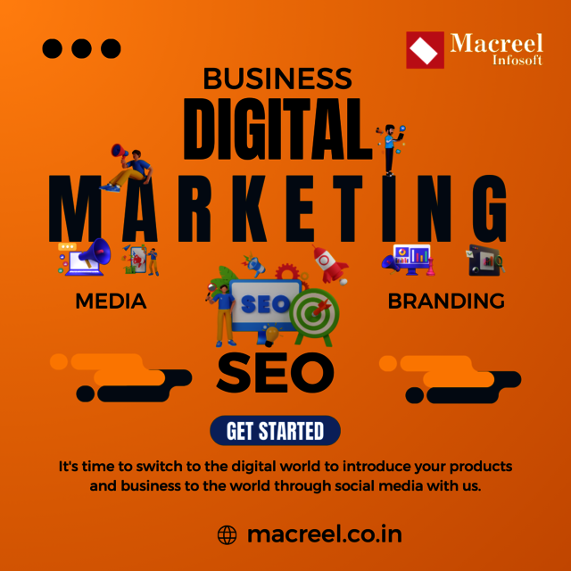 Best Digital marketing  company Macreel infosoft pvt. ltd.