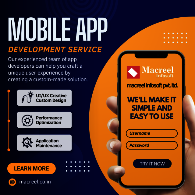 Best App Developement company Macreel infosoft pvt. ltd.