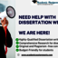 need help with dissertation... - Dissertation Writing Service