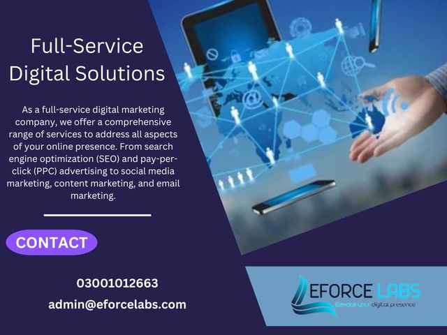 Full-Service Digital Solutions Full-Service Digital Solutions