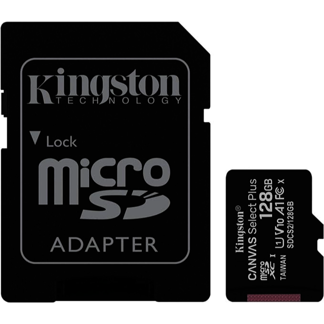 Kingston Canvas Select Plus microSD Card Picture Box