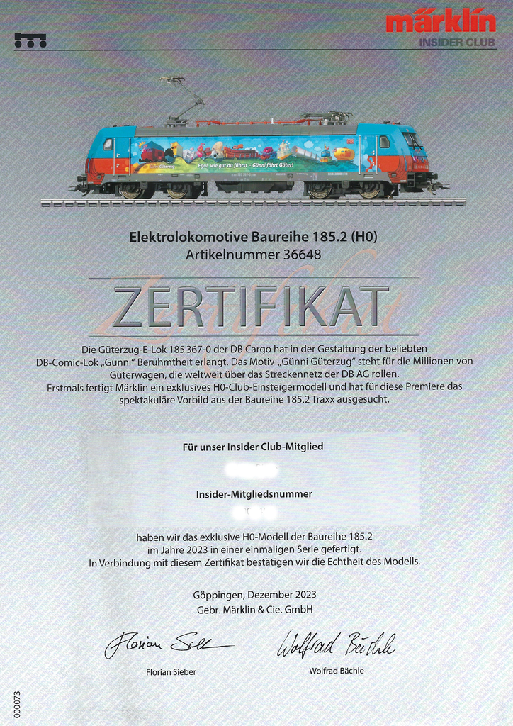 Cert 185.2 3RF