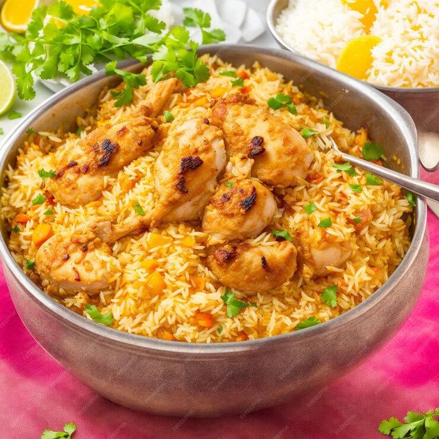 photo-chicken-biryani-with-steamed-basmati-rice-ge best biryani