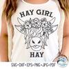 Highland Cow Svg, Hay Girl ... - Highland Cow SVG