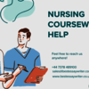 Nursing Coursework Help