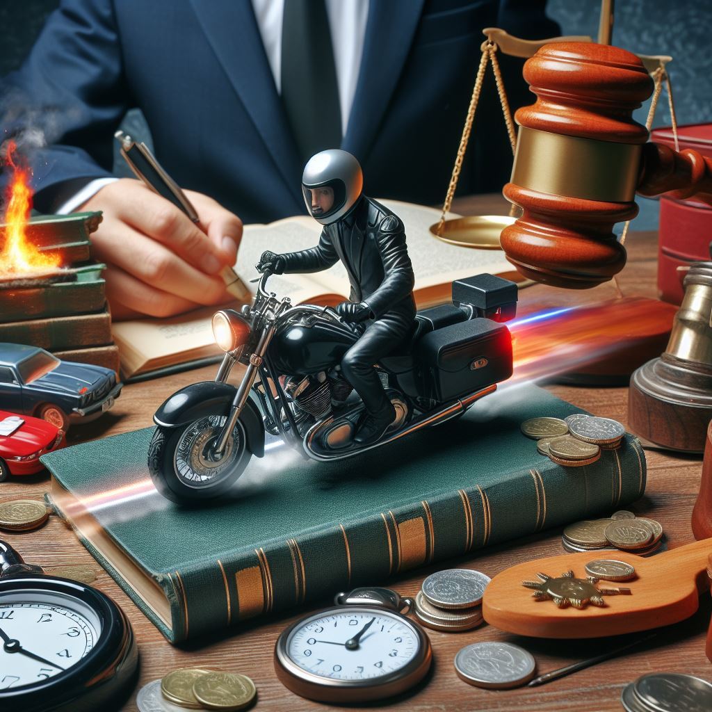 Motorcycle Injury Law Picture Box