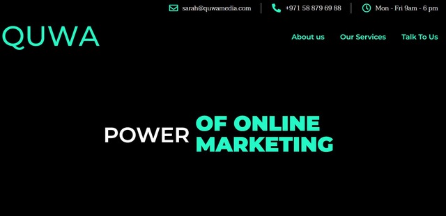 Social Media Marketing In Dubai  QUWA Media Top 5 Dubai Social Media Marketing Trends For 2024!