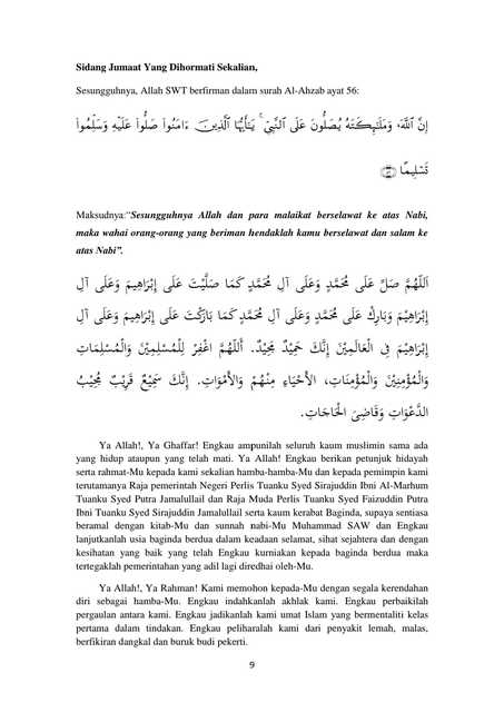 mukasurat9 khutbah