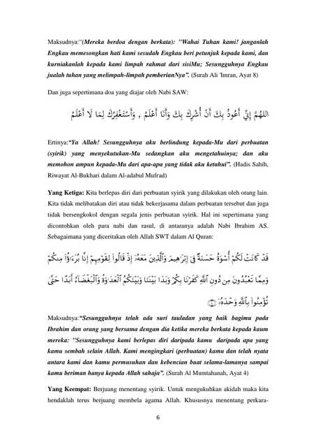 mukasurat6 khutbah