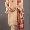 Ivory Jacquard Suit - 786shop