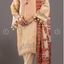 Ivory Jacquard Suit - 786shop