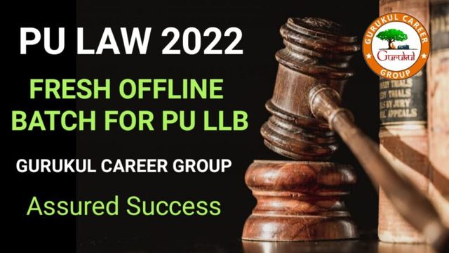 PU LAW Coaching in Chandigarh gurukulcareergroup