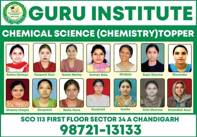 CSIR NET Chemical Science Coaching in Chandigarh Guru Chandigarh