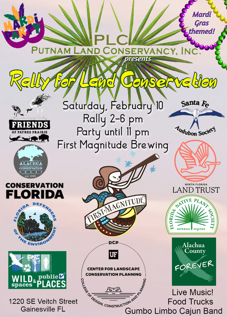 Rally For Land Conservation - First Magnitude - Fe Putnam Land Conservancy