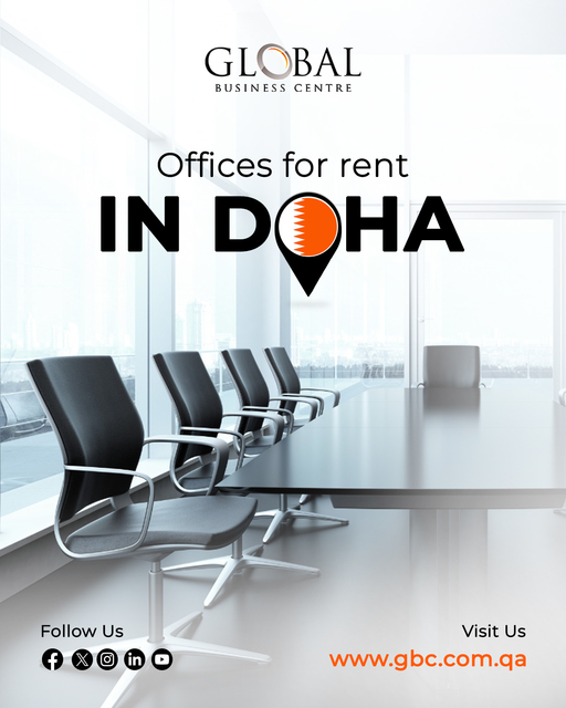 Offices For Rent In Doha - Craft Your Success Stor Global Business Center