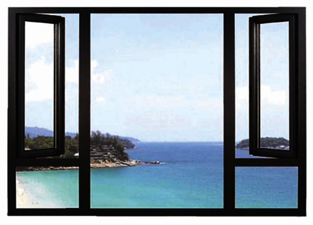 High Rise Building Window Providing & Fixing in Mu Picture Box