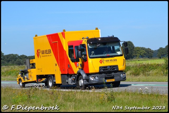 35-BVB-7 Renault van Velsen-BorderMaker Rijdende autos 2023