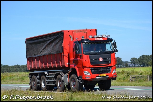 36-BRJ-8 Tatra Hulter-BorderMaker Rijdende autos 2023