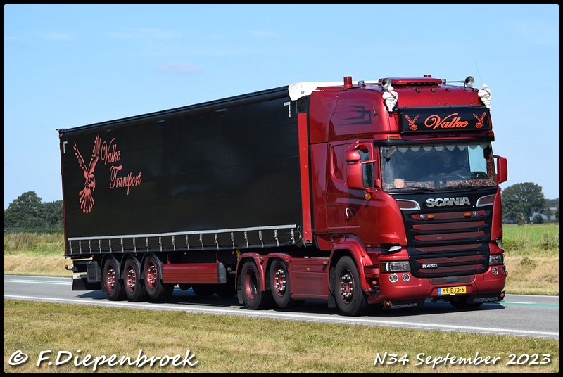 69-BJB-6 Scania R450 Valke-BorderMaker - Rijdende autos 2023