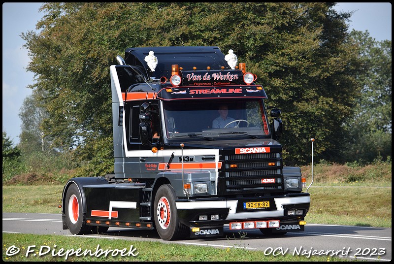 BD-FR-82 Scania T143 v.d Werken-BorderMaker - OCV Najaarsrit 2023