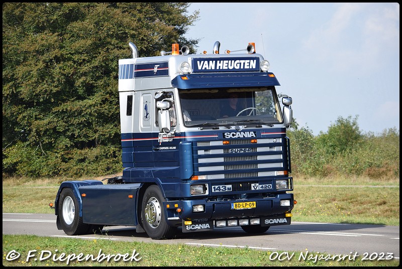 BD-LP-09 Scania 143 van Heugten-BorderMaker - OCV Najaarsrit 2023