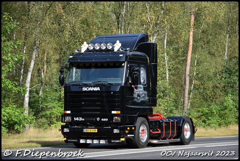 BD-VJ-19 Scania 143 Limi trans-BorderMaker - OCV Najaarsrit 2023