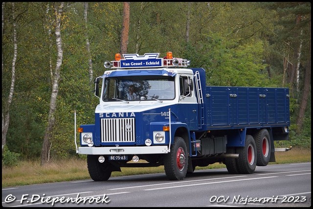 BE-75-63 Scania 141 van Gessel2-BorderMaker OCV Najaarsrit 2023